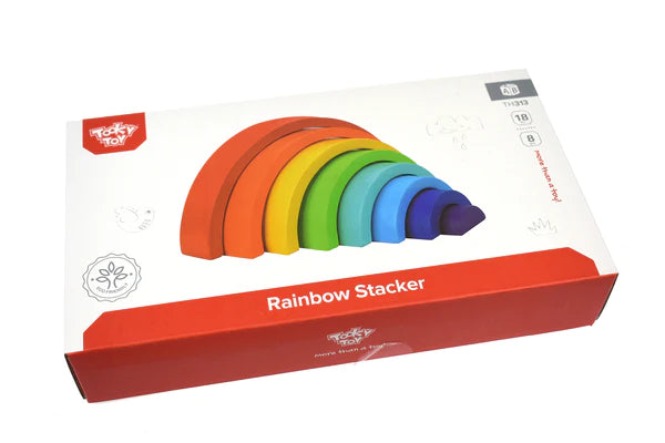 Wooden Rainbow Stacker | Wooden Toys – The Toy Room