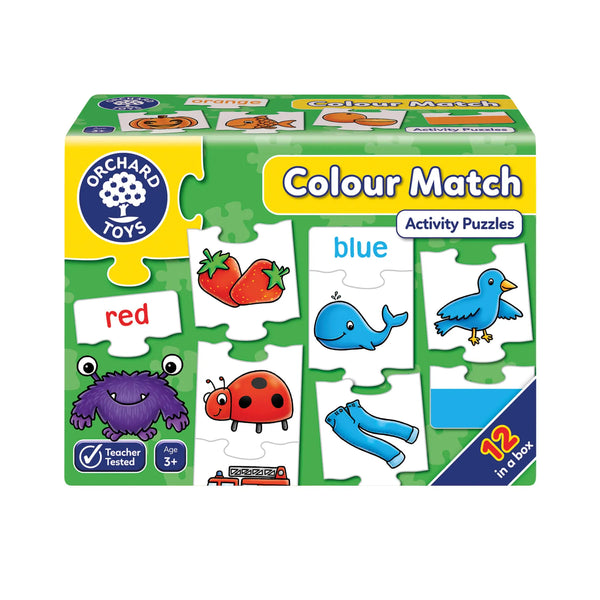 Product View - Color Match Activity Puzzles - Orchard Toys