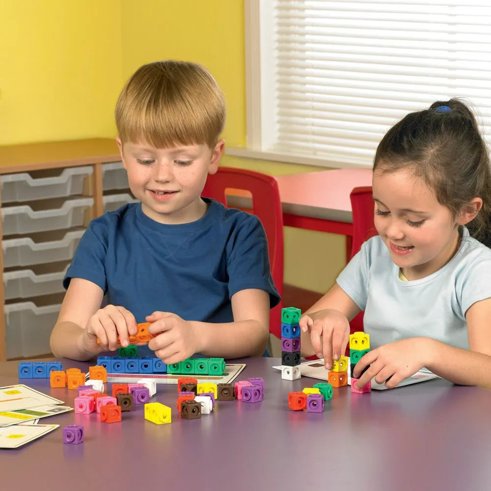 Mathlink Cubes Activity Set – The Toy Room