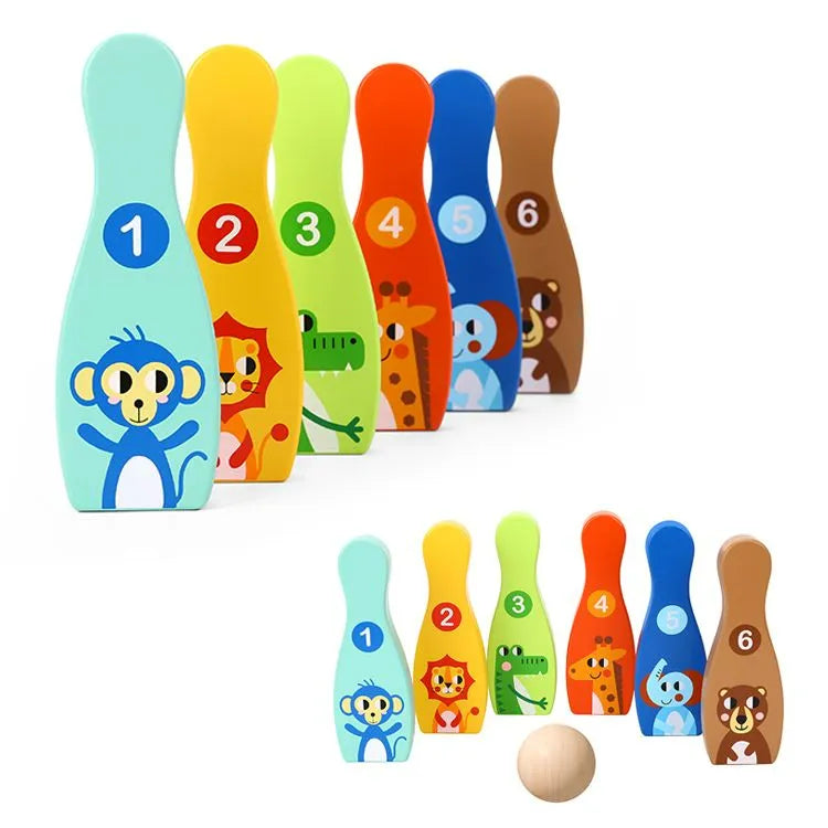 Wooden Bowling Game | Wooden Playsets – The Toy Room