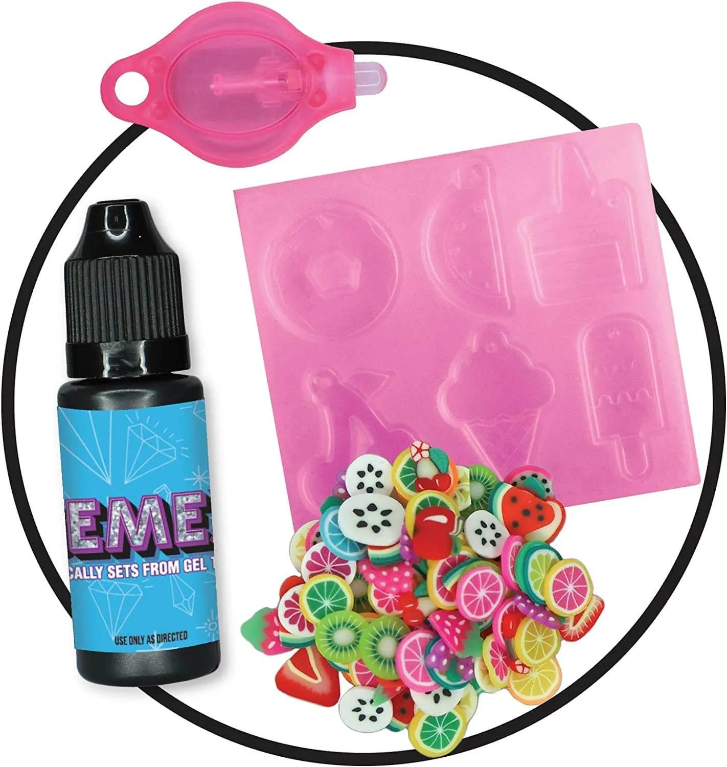 John Adams | GEMEX Refill Set: Magically Sets from Gel to gems! | Arts &  Crafts | Ages 5+